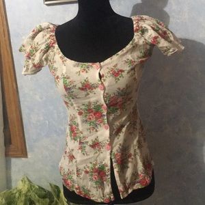 Handmade Floral Shirt